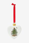 SpodeOrnament Christmas Tree Puffed HeartFlerfargetJulepyntFra Homeroo...