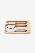 Laguiole Style de VieOstekniver Set 3FlerfargetBestikkFra Homeroom