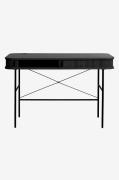 HåumSkrivebord 60x120 Cm RondoSvartSkrivebordFra Homeroom