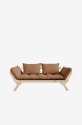 KarupLounge-sovesofa Bebop Natur BaseBrunSovesofaerFra Homeroom