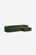 Kave HomeBLOK sofa 3-seter - divan høyreGrønn3-seters sofaerFra Homero...