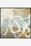 MalerifabrikkenDesign Maleri / Notify / 100x100 Cm / Svart rammeFlerfa...