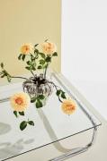 PastillLulu salongbord krom/glass 100x100 cmSølvSofabordFra Homeroom