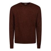 Mohair Ullgenser med Crew Neck