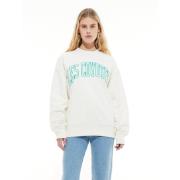 Logo Sweatshirt - Oversized Grønn/Hvit