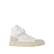 Hvite Lær High-Top ADC Sneakers