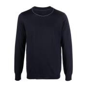 Bl? Four-Stitch Crewneck Sweater