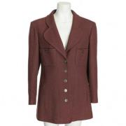 Pre-owned Brun ull Chanel Blazer