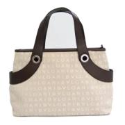 Pre-owned Beige Cashmere Bvlgari veske