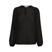 IbiIW Long Sleeve Blouse - Black