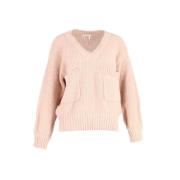 Pre-owned Oransje ull Chloé genser