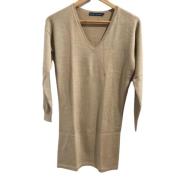 Pre-owned Beige ull Ralph Lauren kjole