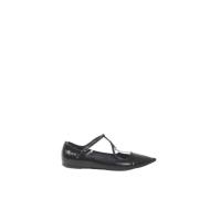 Pre-owned Svart skinn Dolce &; Gabbana Flats