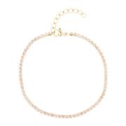 Tennis Chain Bracelet 2 MM Champagne