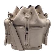 Beige Skinn Fendi Bucket Bag