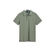 Grønn Piqué Polo Shirt