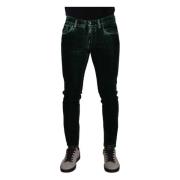 Stunning Grønn Skinny Denim Jeans