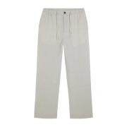 Hvit J.Lindeberg Noah Wilde Linen Pants Bukser