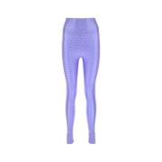 Pyntet strekk nylon leggings