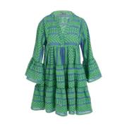 Green/Blue Devotion Twins Ella Dress - Green/Blue Klær