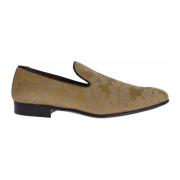 Silke Barokk Loafers - Gull