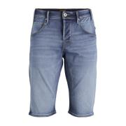 Blue Denim Jack Jones Jjiscale Jjlong Shorts Ge 608 I.K Sn Shorts