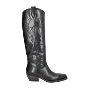 Håndlaget Black Forrest Calf Cowboy Boot