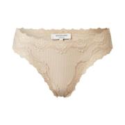 Beige Rosemunde Silk Brasilian W/Lace Undertøy