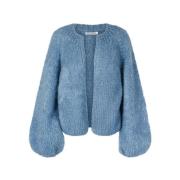 SOY Håndstrikket Mohair Cardigan