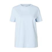 Essensiell O-Neck Tee - Cashmere Blue