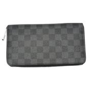 Pre-owned Svart lerret Louis Vuitton lommebok