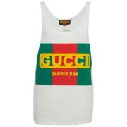 Pre-owned Hvit bomull Gucci topp