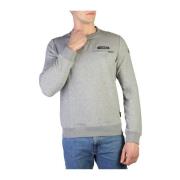 Herre Fleecefôret Sweatshirt