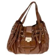 Pre-owned Brunt skinn Jimmy Choo Tote