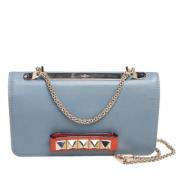 Pre-owned Flerfarget laer Valentino Clutch