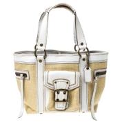 Pre-owned Beige Laer Coach Tote