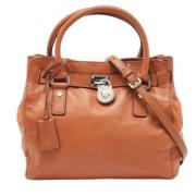 Pre-owned Brunt skinn Michael Kors Tote