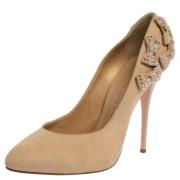 Pre-owned Beige semsket skinn Giuseppe Zanotti haeler