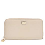 Pre-owned Beige skinn Dolce & Gabbana lommebok