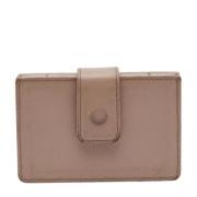 Pre-owned Beige Leather Prada lommebok