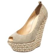 Pre-owned Beige semsket skinn Giuseppe Zanotti haeler