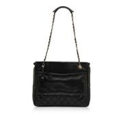 Pre-owned Svart skinn Chanel Tote