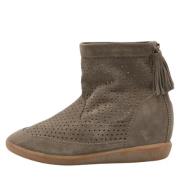 Pre-owned Gra semsket Isabel Marant stovler