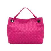 Pre-owned Rosa skinn Bottega Veneta Tote