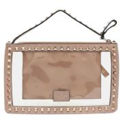 Pre-owned Rosa skinn Valentino Clutch