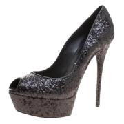 Pre-owned Svart skinn Casadei haeler