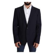 Elegant Ull Blazer for Menn