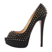 Pre-owned Gra denim Christian Louboutin haeler