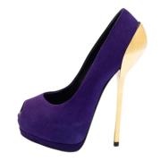 Pre-owned Lilla semsket skinn Giuseppe Zanotti haeler