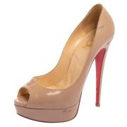 Pre-owned Beige skinn Christian Louboutin haeler